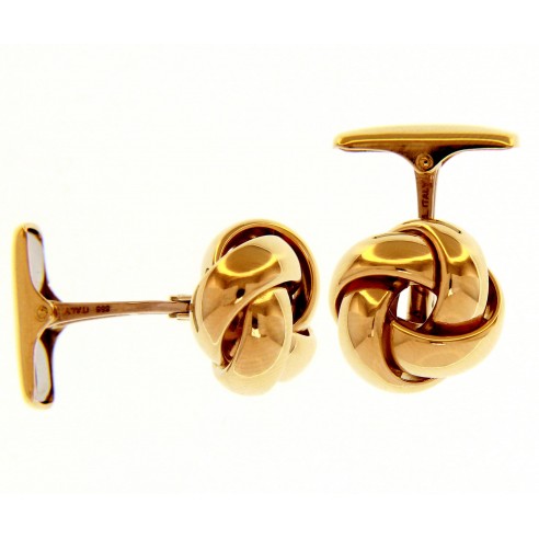 Men's cufflink 14k