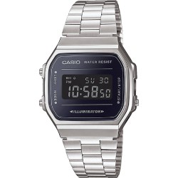 CASIO Retro Ασημί/Μαύρο